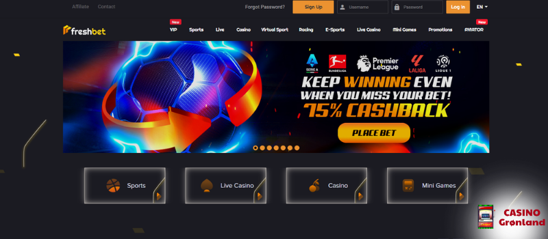 FreshBet Casino Greenland