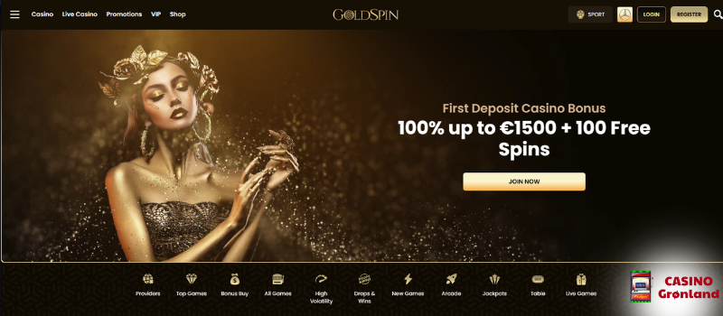 GoldSpin Casino Greenland