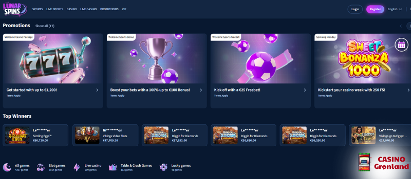 Lunar Spins Casino Greenland